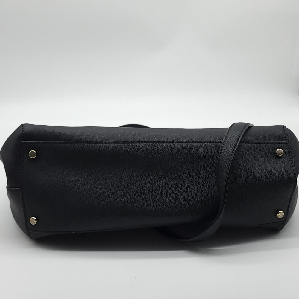 Kate Spade New York Black Leighann Laurel Way Lane Satchel Shoulder Bag Handbag - Picture 8 of 16